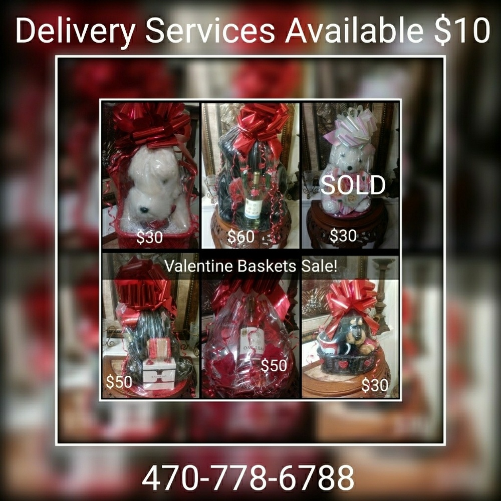 Beautiful Valentine Gift Baskets